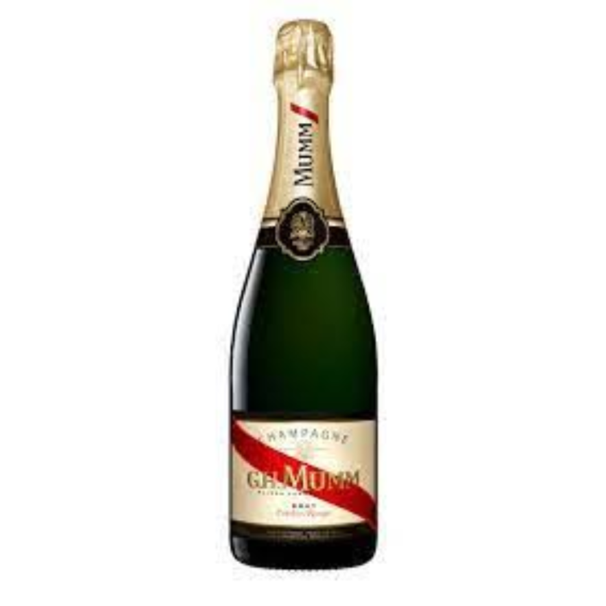 G.H MUMM CHAMPAGNE /375 ML