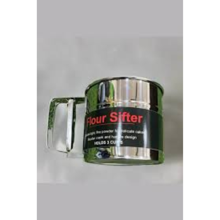 3 CUPS FLOUR SIFTER FOR BAKING FINE