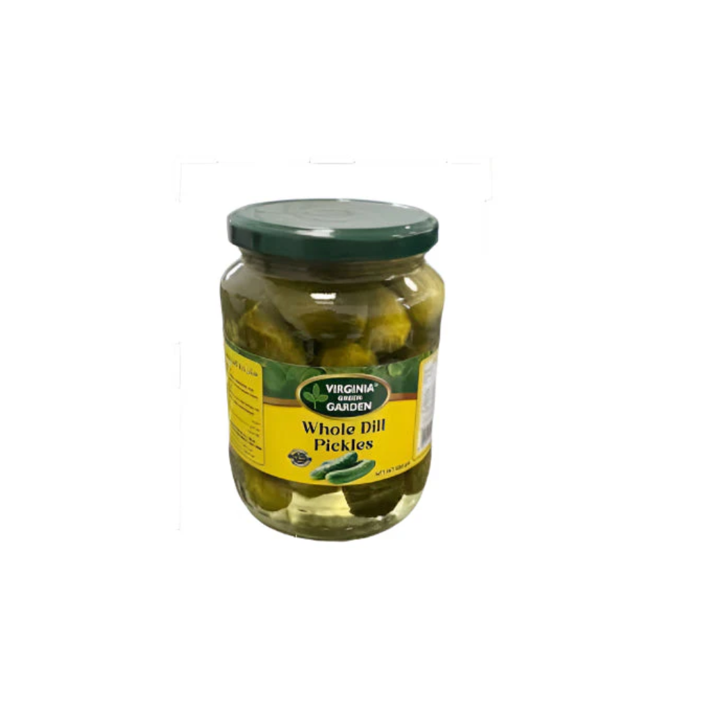 VIRGINIA GREEN GARDEN WHOLE DILL PICKLES-680G