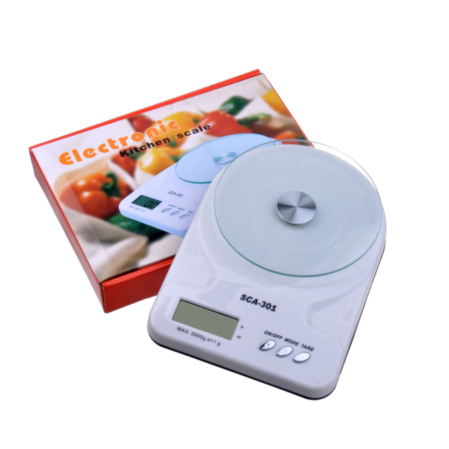 SCA-301 DIGITAL KITCHEN SCALE ELECTRONIC/5KG