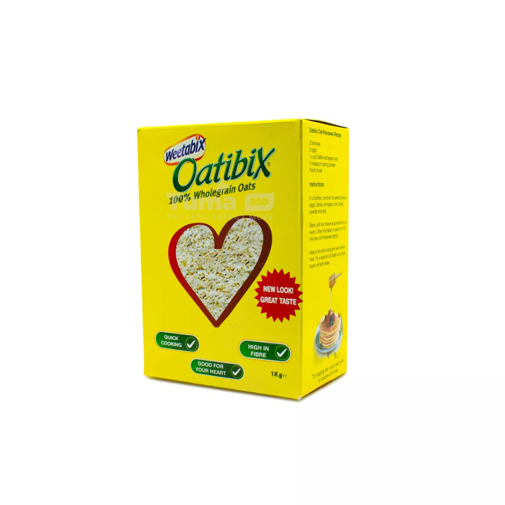 WEETABIX OATIBIX 100% WHOLEGRAIN OATS 1KG