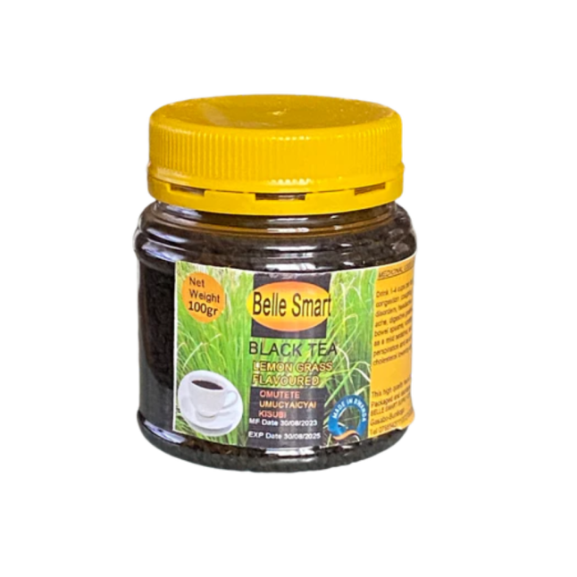 LEMON GRASS FLAVOURED BLACK TEA 100G
