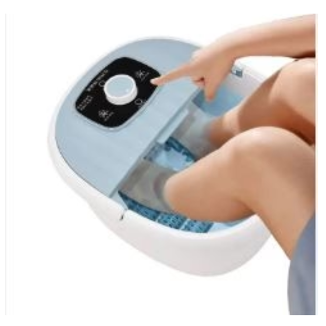 FOOT HEATING SPA BATH MASSAGER WITH HEAT AUTOMATIC MOTORIZED ROLLER