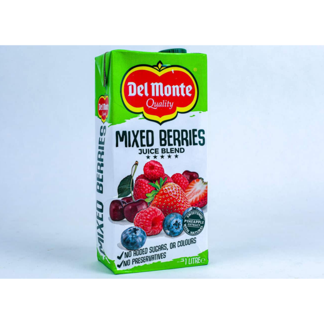 DEL MONTE MIXED BERRY JUICE 1L