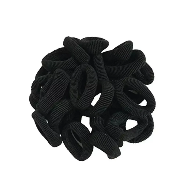 BLACK STRETCH HAIR BAND