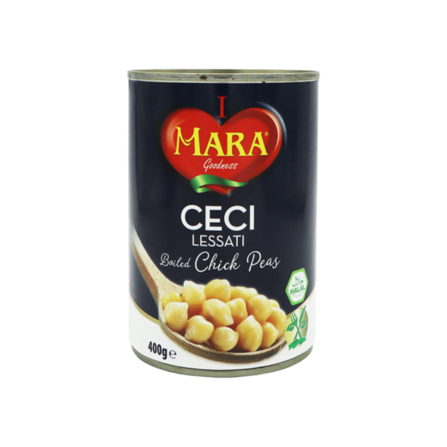 MARA BOILED CHICK PEAS CECI LESSATI 400GL