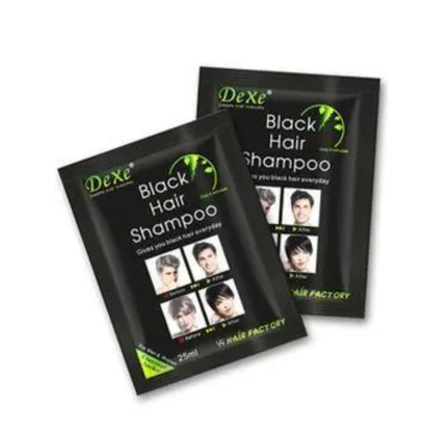 BLACK HAIR SHAMPOO 25MML