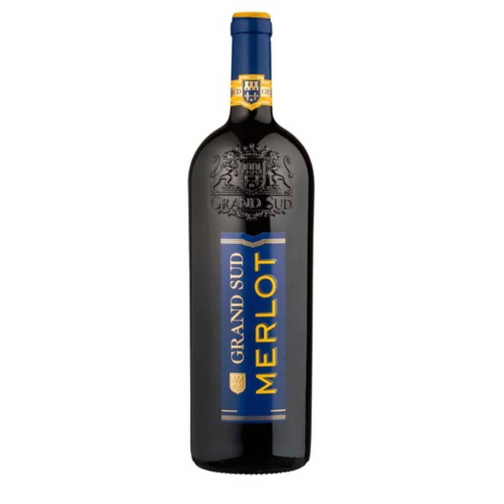 GRAND SUD MERLOT DRY RED WINE 1L