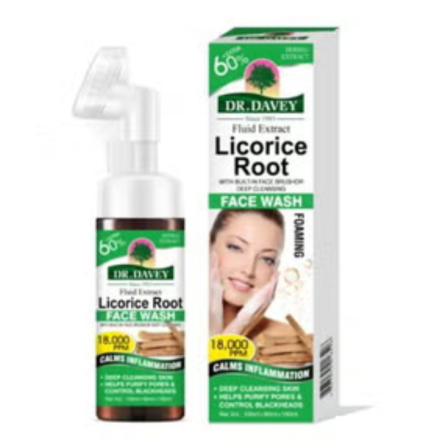 DR. DAVEY FLUID EXTRACT LICORICE ROOT FACE WASH 160ML