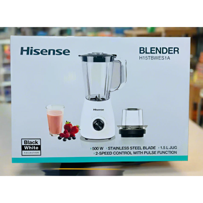 HISENSE BLENDER 1.5 MODEL H15TBWE1A 500W