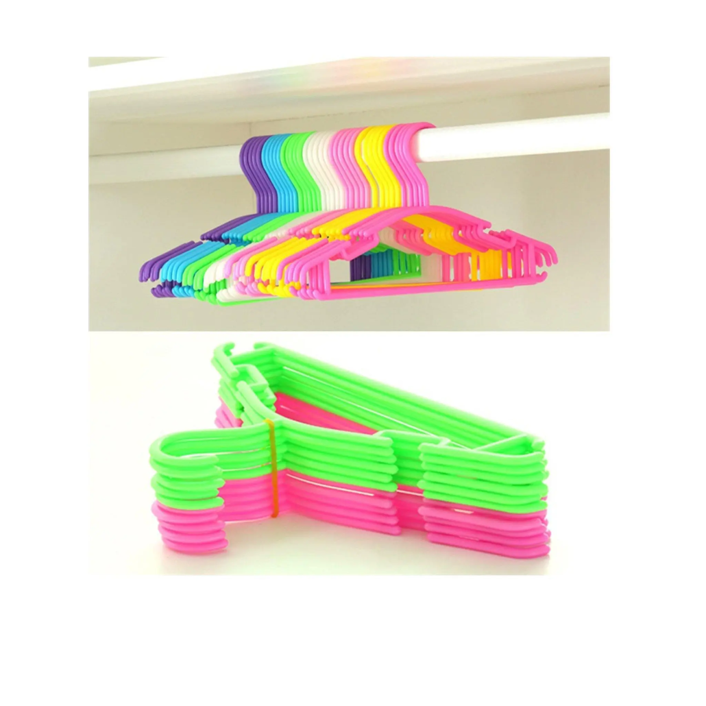 PLASTIC HANGER SET /5PCS