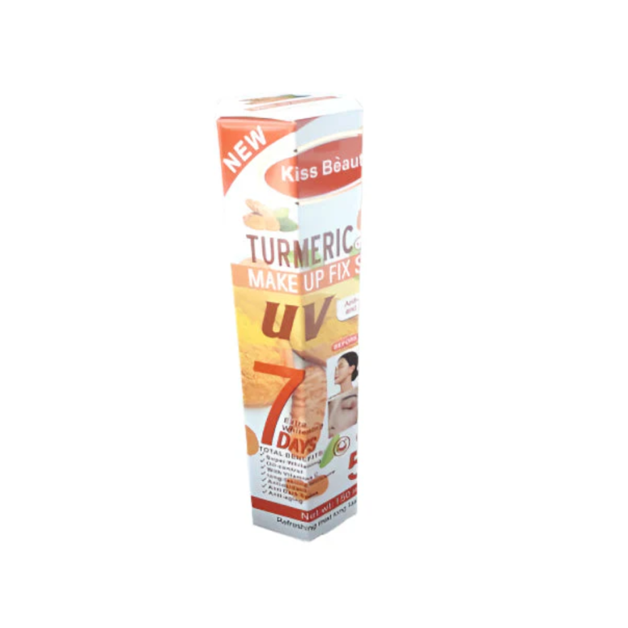 KISS BEAUTY TURMERIC MAKEUP FIX SPRAY