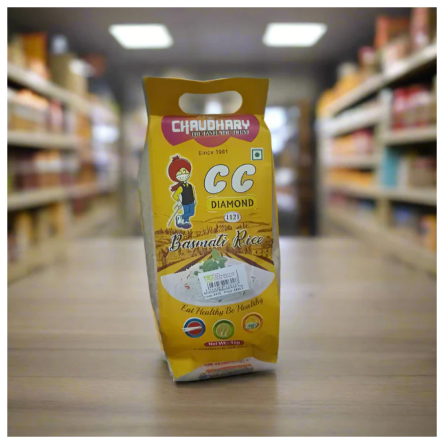 GG PLATINUM 11121 BASMATI RICE 1KG PREMIUM AROMATIC GRAIN