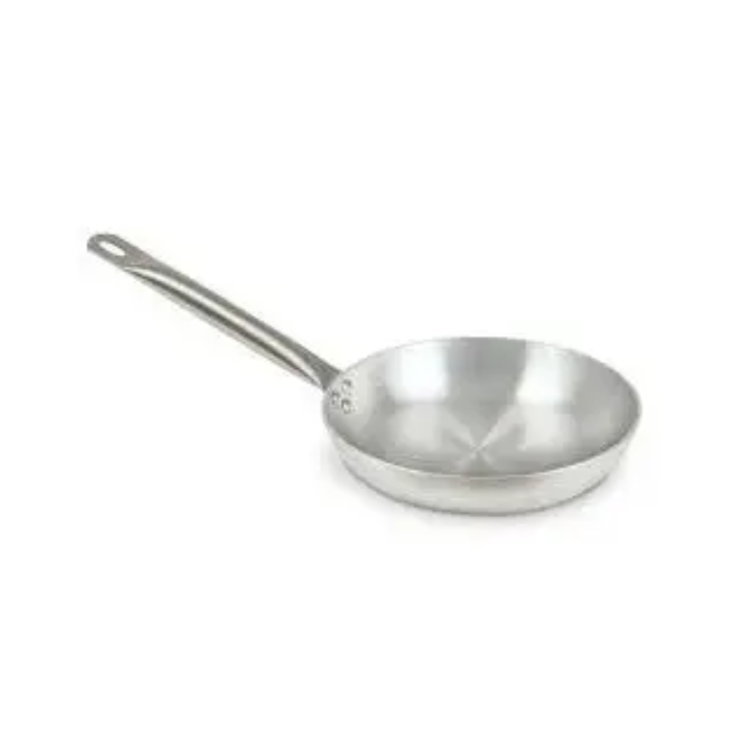 COOKWARE FRY PAN 8OZ STAINLESS STEEL