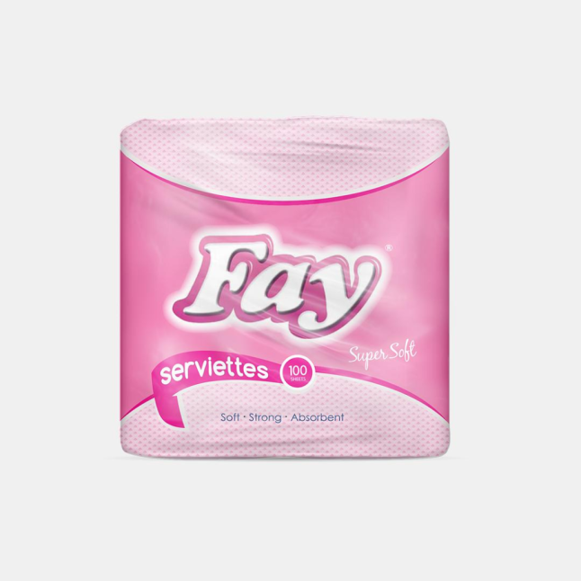 FAY PINK SUPER SOFT SERVIETTE