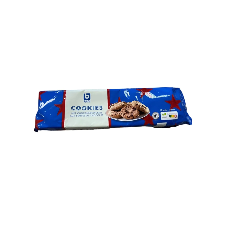 BONNIE SELECTION COOKIES CHOCOLAT 12PCS 225G