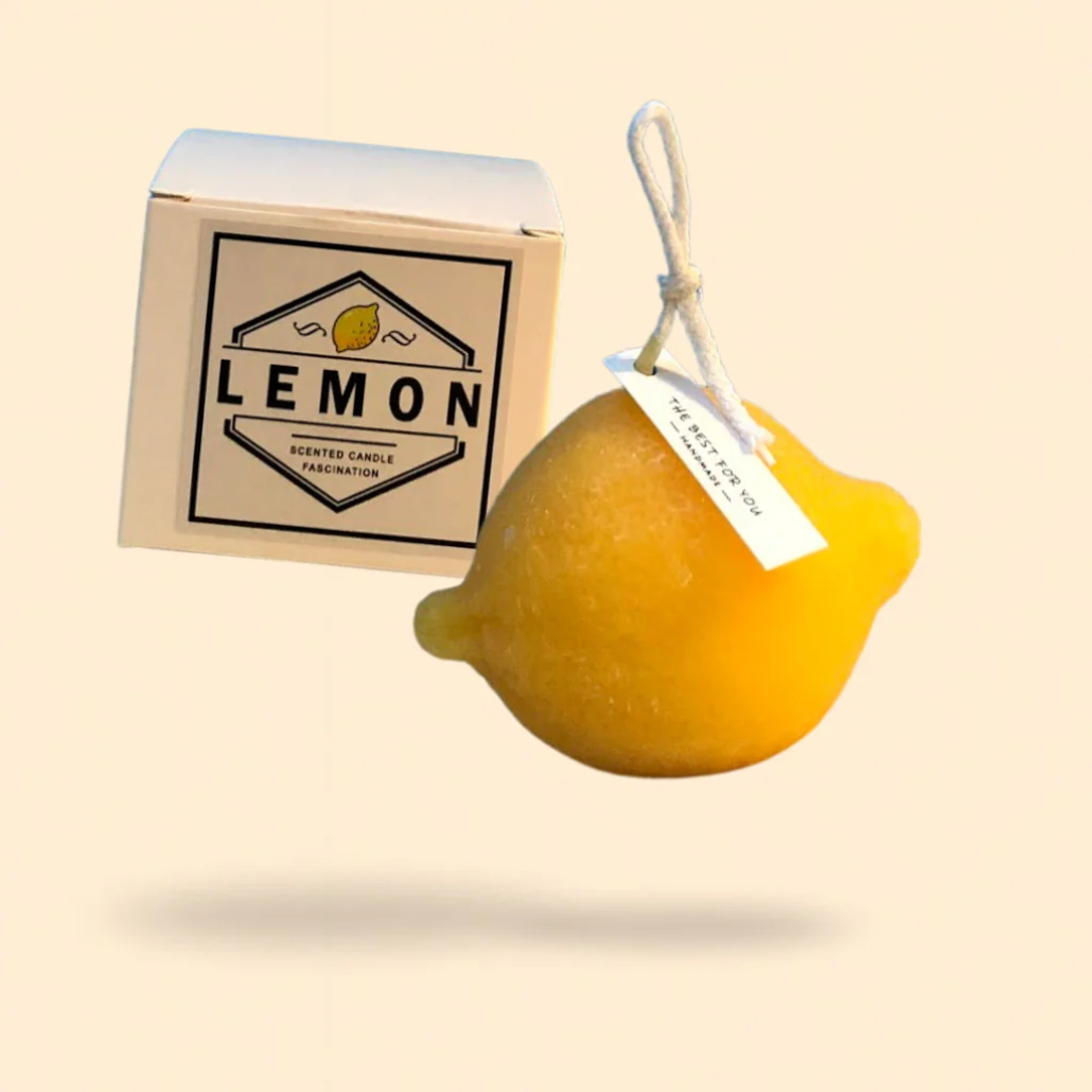 LEMON SCENTED CANDLE FASCINATION