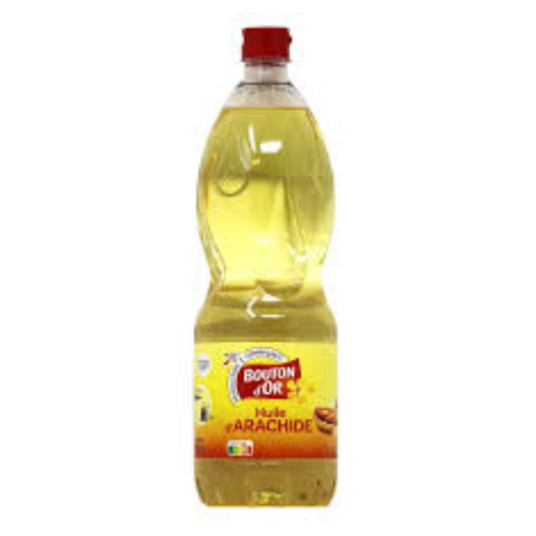 BOUTON D'OR HUILE D'ARACHIDE PEANUT OIL 1L