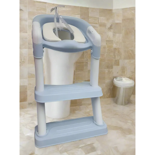 POTTY TRAINING SEAT TODDLER TOILET SEAT WITH STEEP STOOL LADDER