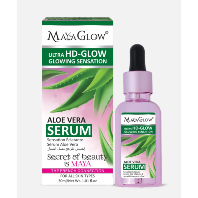 MAYA GLOW ULTRA HD GLOW ALOE VERA SERUM (30ML)