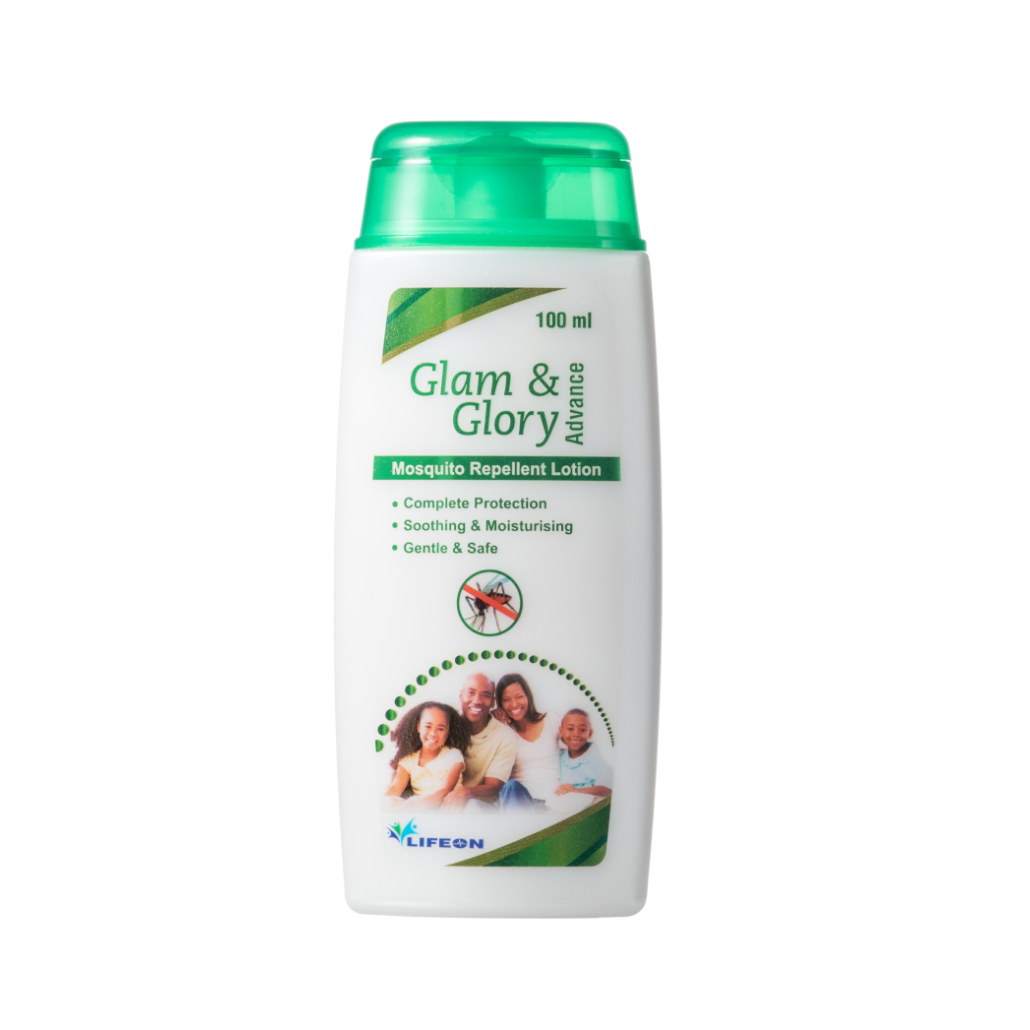 GLAM & GLORY ADVANCED MOSQUITO REPELLENT LOTION 100ML- SOOTHING SOOTHING PROTECTION