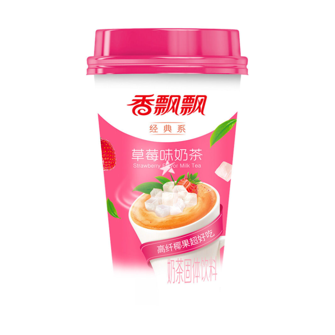 XIANG PIAO PIAO MILK TEA STRAWBERRY FLAVOR 80G