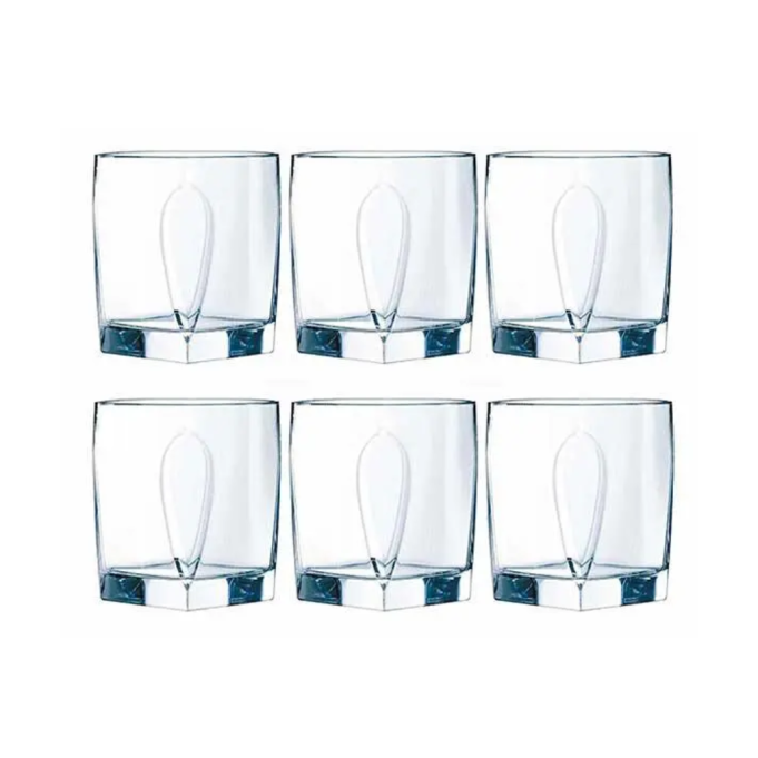LUMINARC FLAME GLASSES 30CL/6PCS