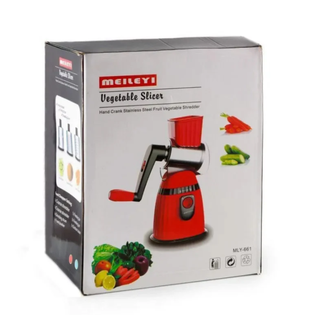 MEILLEYI ROTARY CHEESE GRATER 3IN1