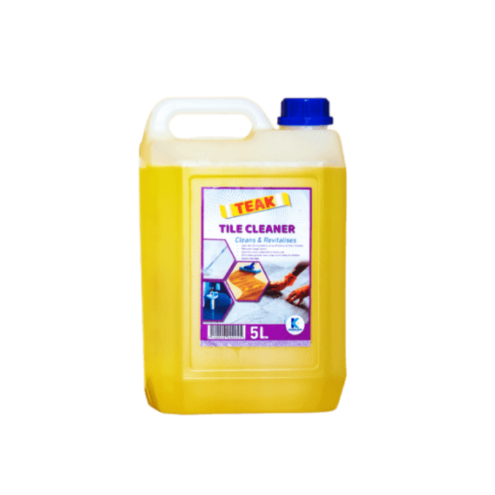 TEAK TILE CLEANER SODIUM HPOCHLORITE BLEACH 5L