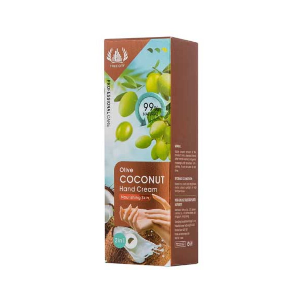 TREE CITY OLIVE COCONUT HAND CREAM (2 IN 1 ) 80G