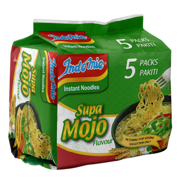 INDOMIE SUPA MOJO INSTANT NOODLES 350G/5PC
