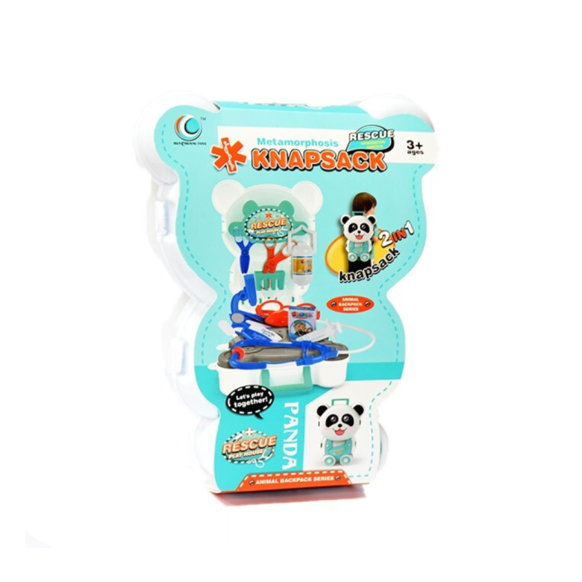 METAMORPHOSIS KNAPSACK- RESCUE PANDA PLAY HOUSE