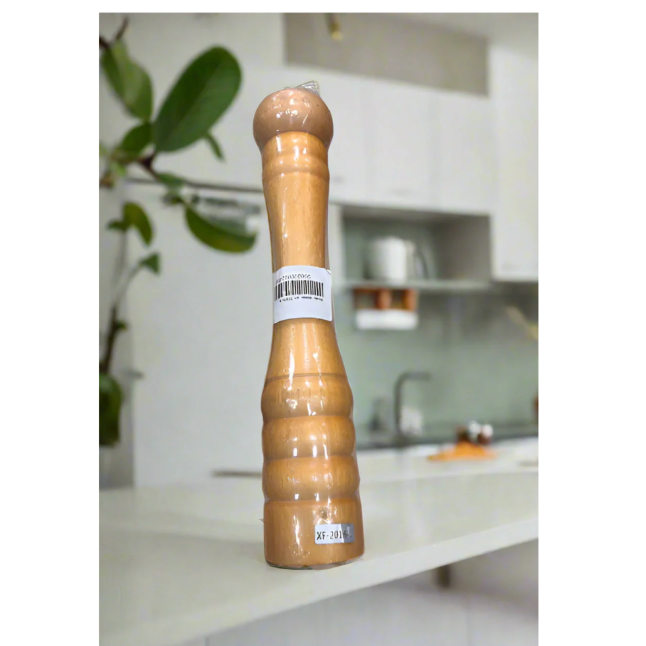 INNOVATOR WOODEN KITCHEN SPATULA PEPPER GRINDER
