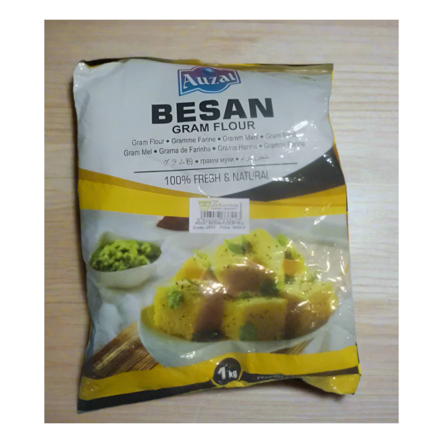 AUZAL BESAN 1KG-100% FRESH & NATURAL GRAM FLOUR
