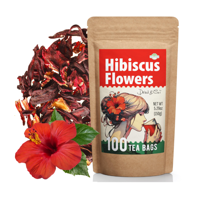 HEALTH AI HIBISCUS EDIBLE QUALITY DRIED FLOWER 150G
