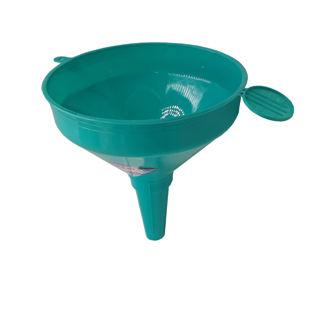 GREEN PLASTIC LARGE FUNNEL PER PC