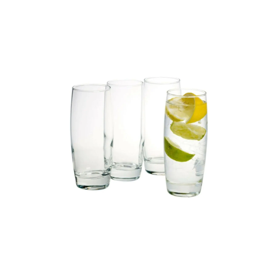 TALL COCKTAIL DRINKING GLASSES /6PCS