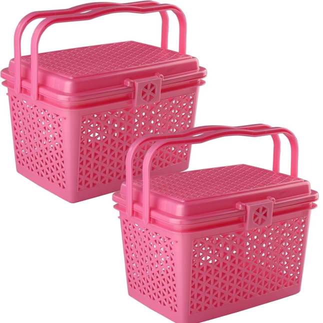 GROCERY BASKET WITH COVER