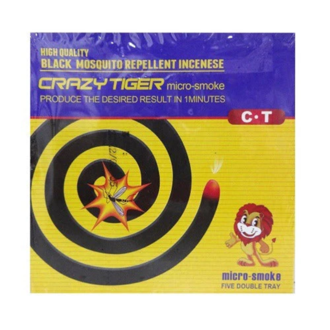 CRAZY TIGRE MICRO-SMOKE BLACK MOSQUITO REPELLENT LICENSE