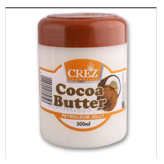 COCOA BUTTER PETROLEUM JELLY 500ML