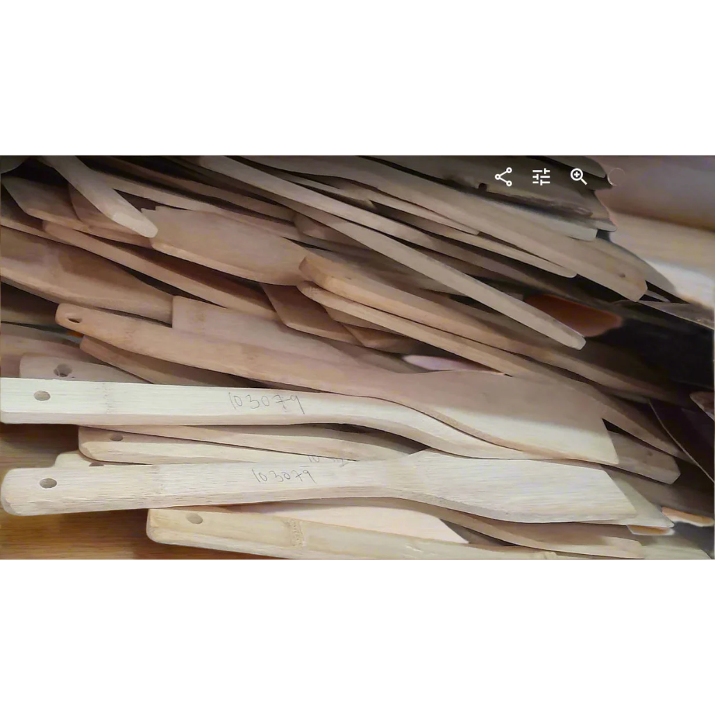 WOODEN SPATULA KITCHEN TOOL/PC