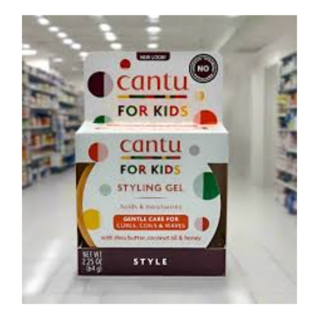 CANTU FOR KIDS STYLING GEL 2.25 OZ 64G