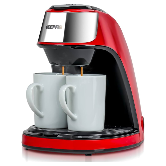 GEEPAS GCM41508 EXPRESSO MACHINE, ELECTRIC COFFE MAKER 450W 125ML