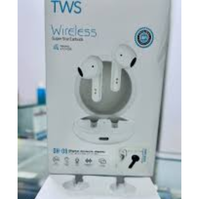 TWS WIRELESS SUPER STAR EARBUDS (GH-08)