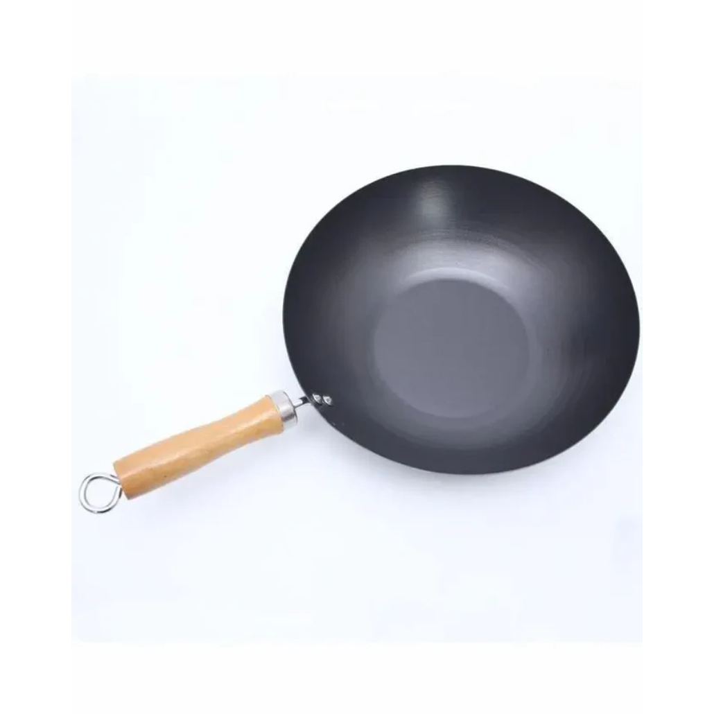 HANDLE LARGE CAST IRON FRYING PAN