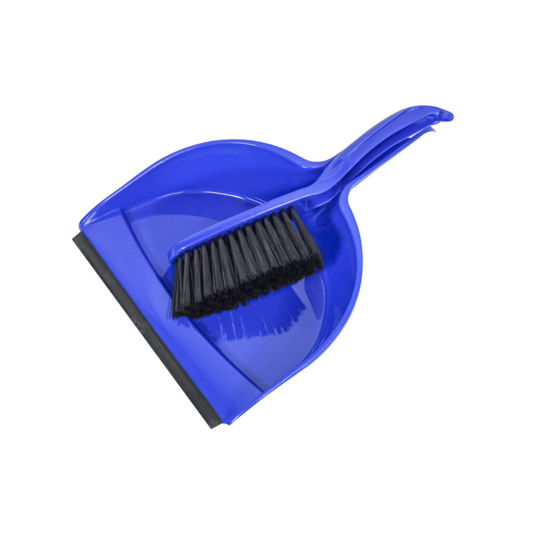 PLASTIC DUSTPAN & BRUSH SET