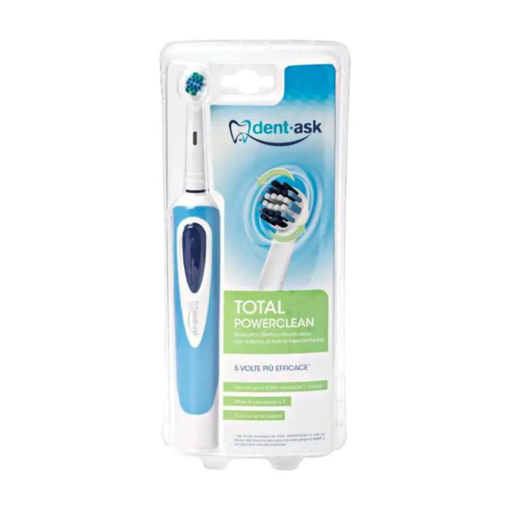 DENTASK TOTAL POWERCLEAN RECHARGEABLE TOOTHBRUSH