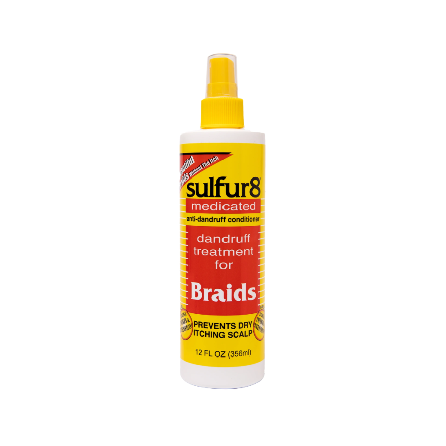 SULFUR8 MEDICATED DANDRUF TREATMENT FOR BRAIDS 356ML