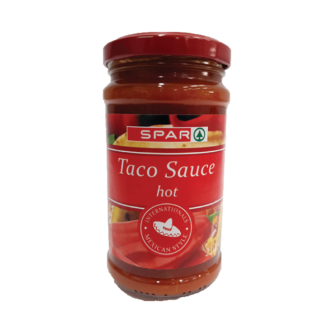 SPAR TACO SAUCE HOT 290G