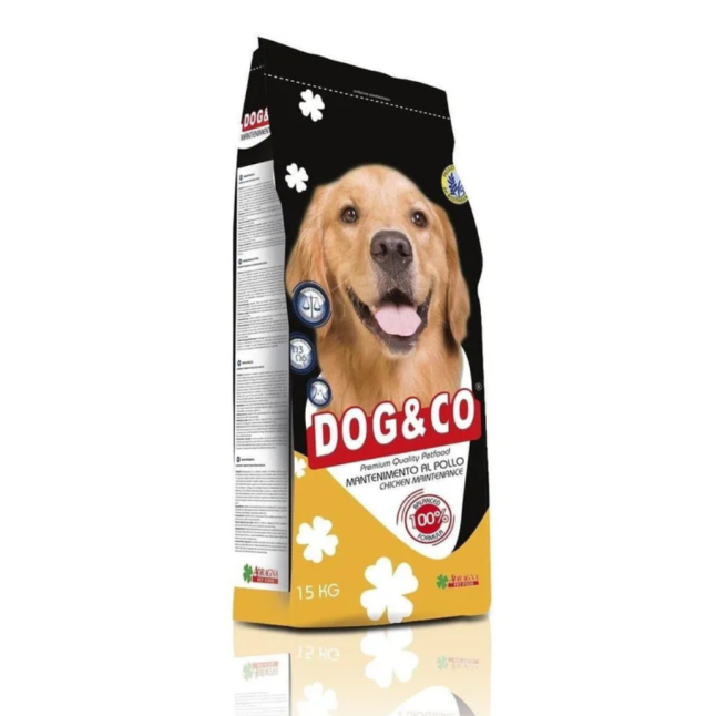 DOG&CO ADULT CHICKEN MAINTENANCE (DRY DOG FOOD) 15KG